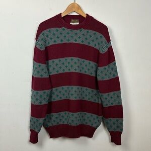 Vintage Roots Grandpa 100% Cotton Hand Framed
Sweater Sz L